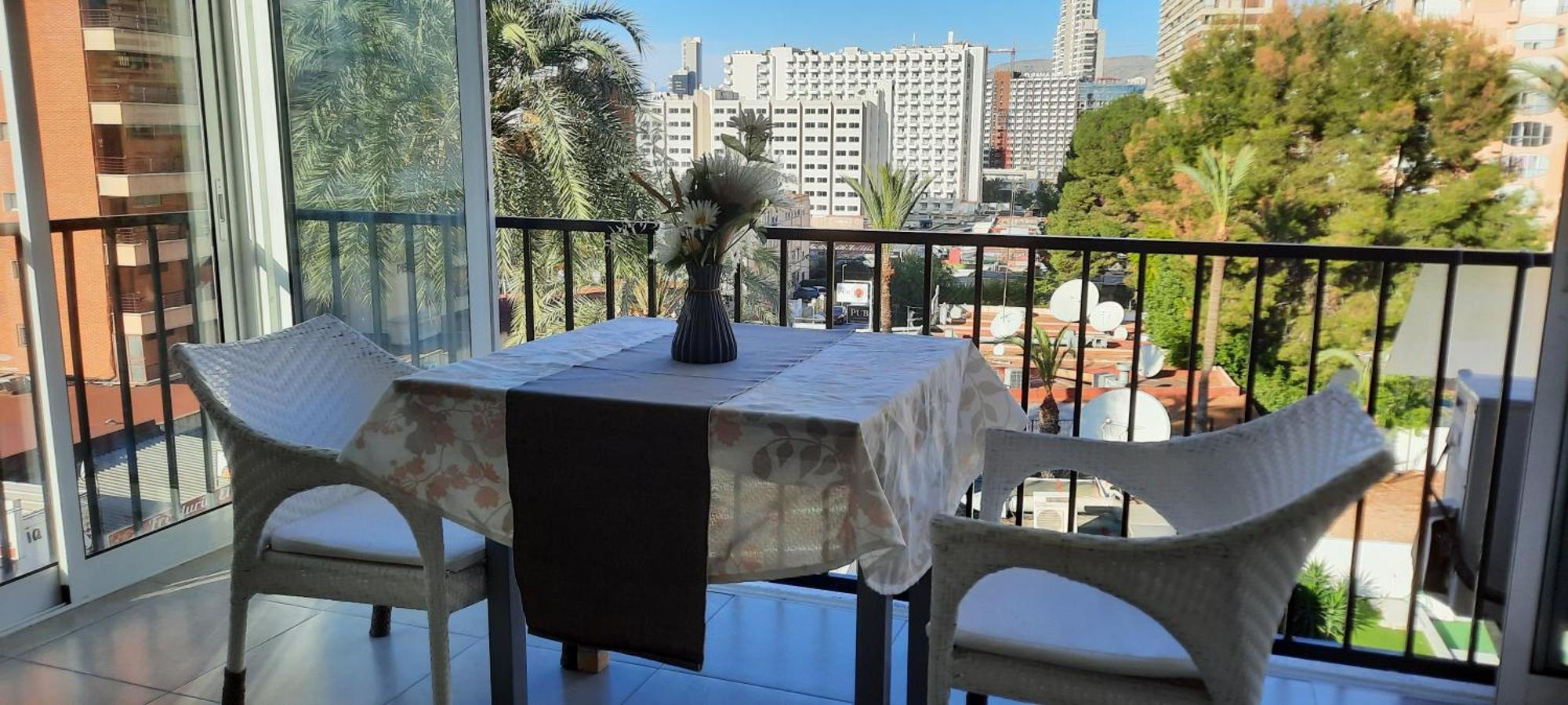 Happy Loix Wifi Aa Garage Pool Apartment Benidorm Exterior photo