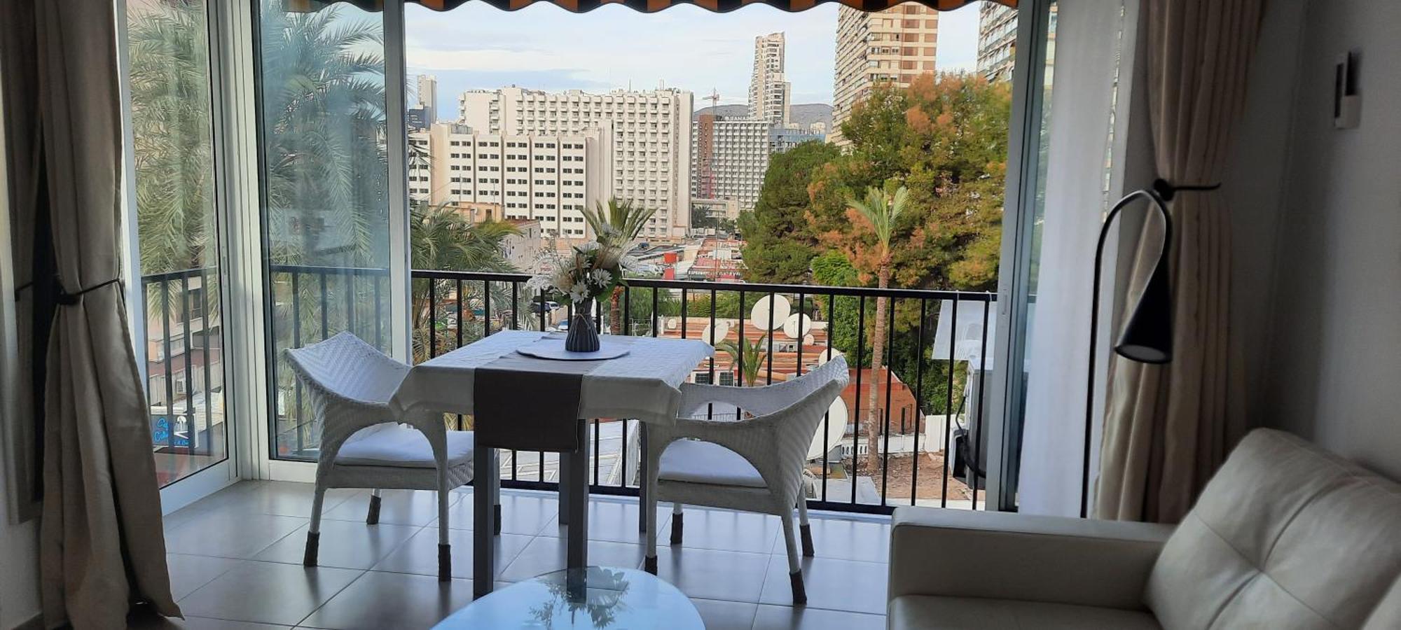 Happy Loix Wifi Aa Garage Pool Apartment Benidorm Exterior photo